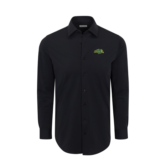 North Dakota State Apex Performance Dress Shirt Black