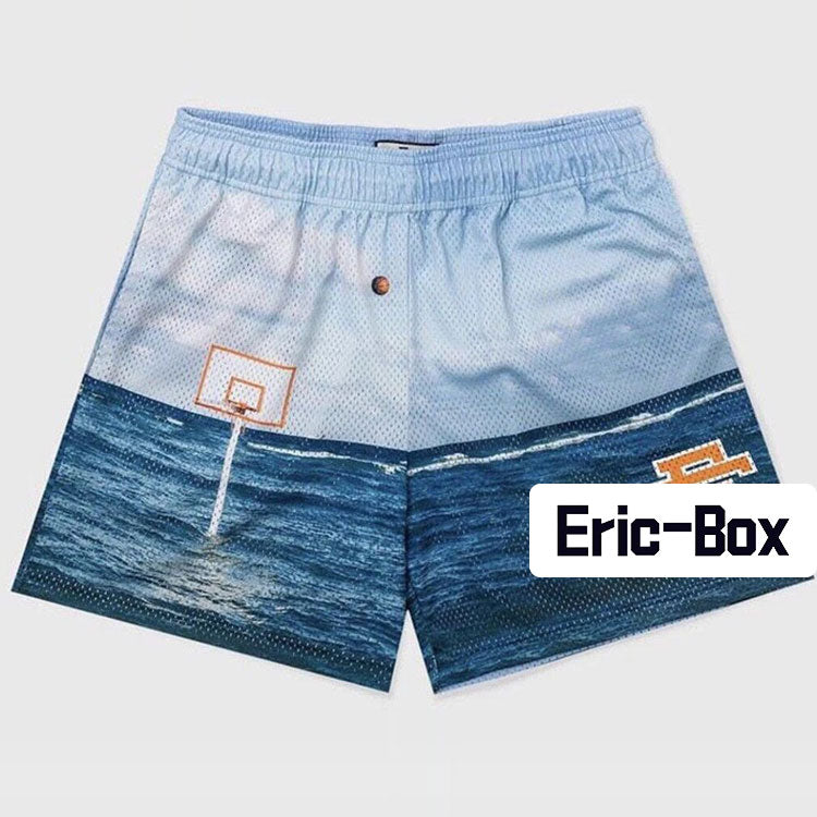 Basketball Ocean Mesh Shorts